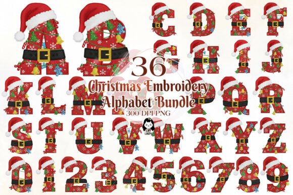 Christmas Embroidery Alphabet Bundle Review: A Designer’s Practical Take