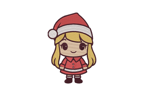 Christmas Girl Embroidery Design Review