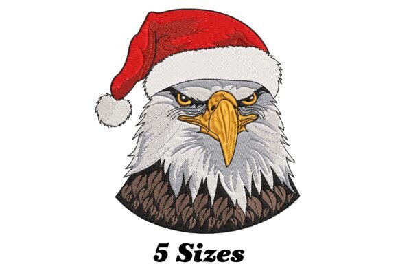 Eagle Bird Christmas: A Festive Embroidery Design Review