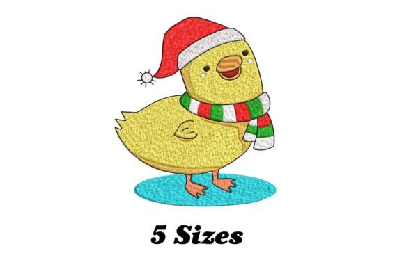 Funny Duck Christmas Embroidery Design Review