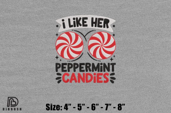 I Like Her Peppermint Candies – A Festive Embroidery Design Review