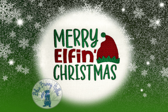Merry Elfin Christmas Embroidery Review for Small Business Use