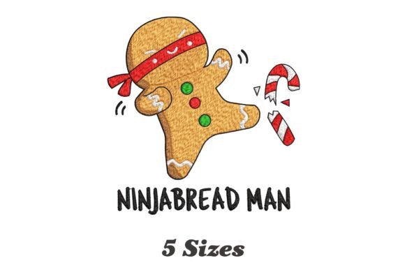 Ninjabread Man: A Seasonal Embroidery Design Review