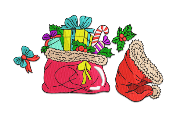 Santa Christmas Gift Bag Embroidery Review: A Festive Design for Real Projects